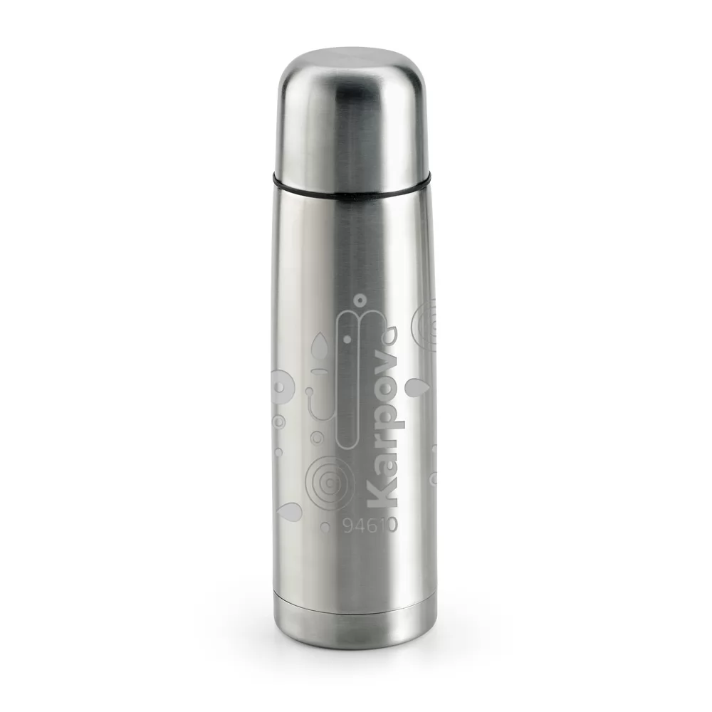 Garrafa térmica em aço inox 500 mL Personalizada Garrafa térmica em aço inox 500 mL Personalizada