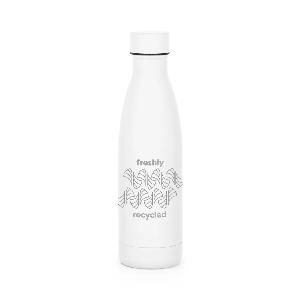 Garrafa Térmica em Aço Inox 90% Reciclado 520 ml Personalizada Garrafa Térmica em Aço Inox 90% Reciclado 520 ml Personalizada