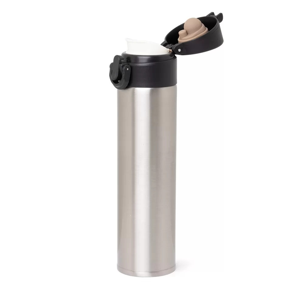 Garrafa Térmica Inox 340ml Personalizada Garrafa Térmica Inox 340ml Personalizada