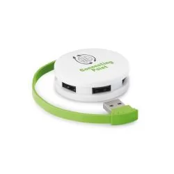 Hub USB 2 Personalizado Hub USB 2 Personalizado