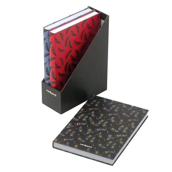 Kit 3 cadernos premium Cacharel Personalizado Kit 3 cadernos premium Cacharel Personalizado