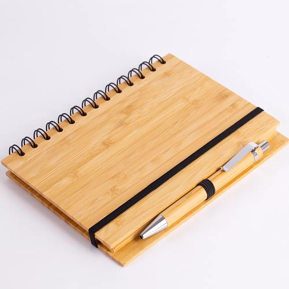 Kit Caderno e Caneta Ecológico Personalizado Kit Caderno e Caneta Ecológico Personalizado