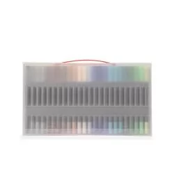 Kit Canetinhas Ponta Dupla 120 Cores Personalizado