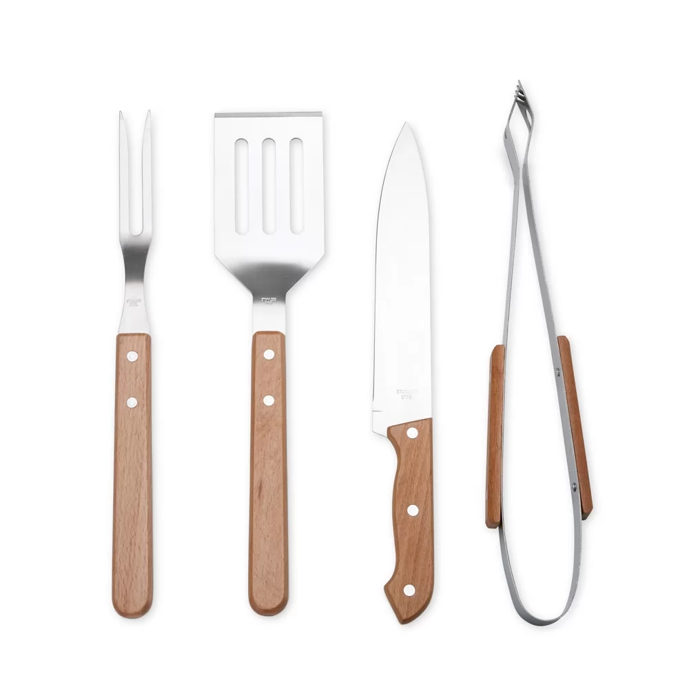 Kit Churrasco 4 Peças Personalizado