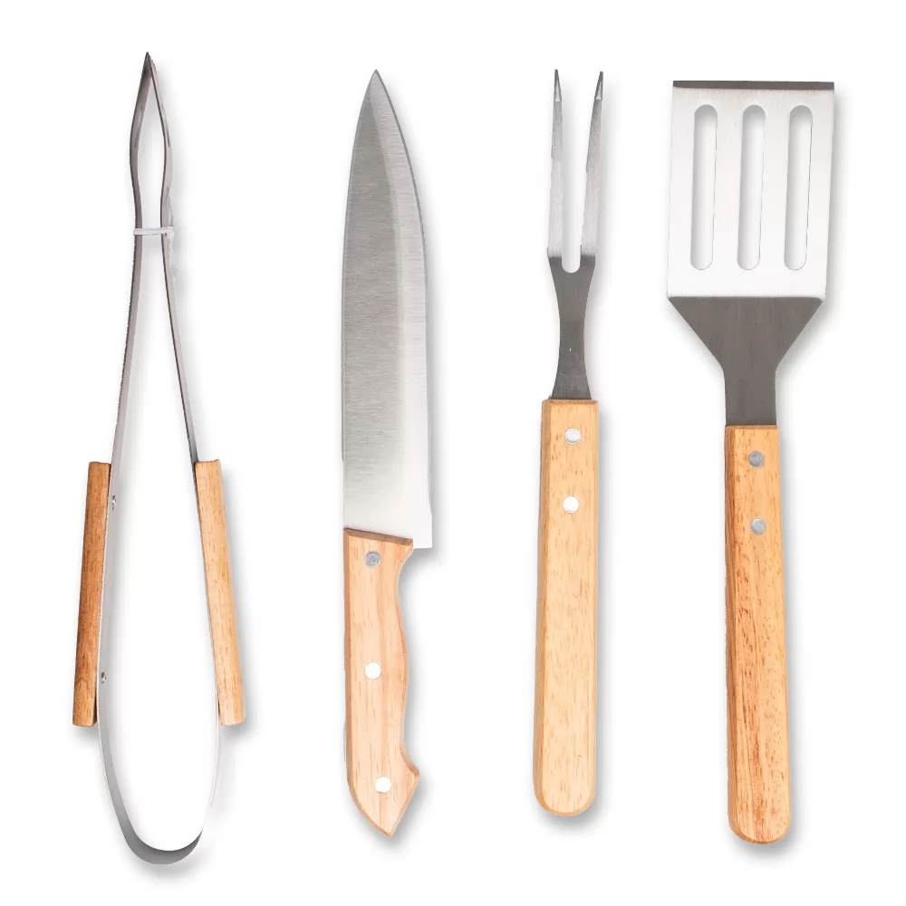 Kit Churrasco 4 Peças Personalizado Kit Churrasco 4 Peças Personalizado