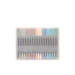 Kit de Canetinhas Ponta Dupla 36 Cores Personalizado Kit de Canetinhas Ponta Dupla 36 Cores Personalizado