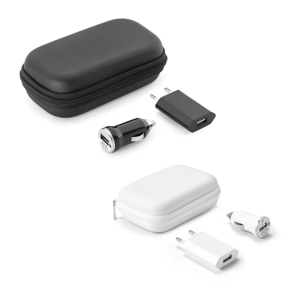 Kit de carregadores USB Personalizado Kit de carregadores USB Personalizado