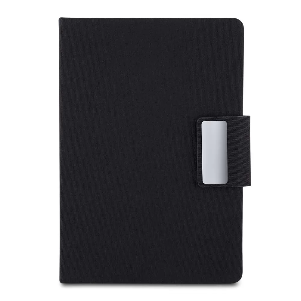 Kit escritório Caderno, Garrafa e Caneta Metalica Personalizado