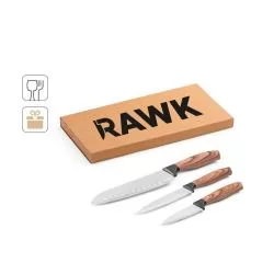 Kit Facas 3 Peças Personalizado