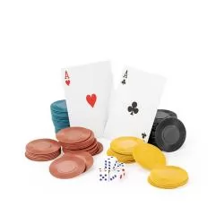 Kit Poker com 100 Fichas Personalizado
