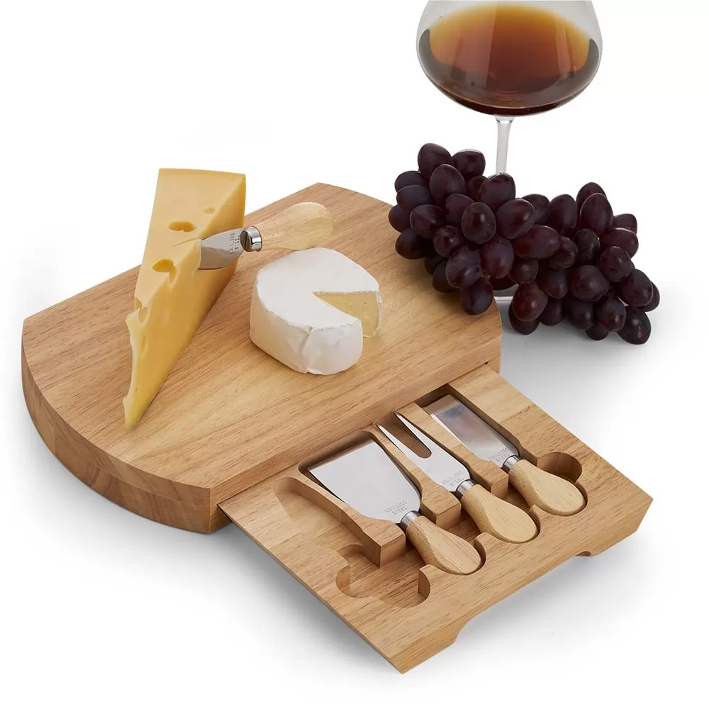 Kit Queijo 5 Peças Personalizado Kit Queijo 5 Peças Personalizado