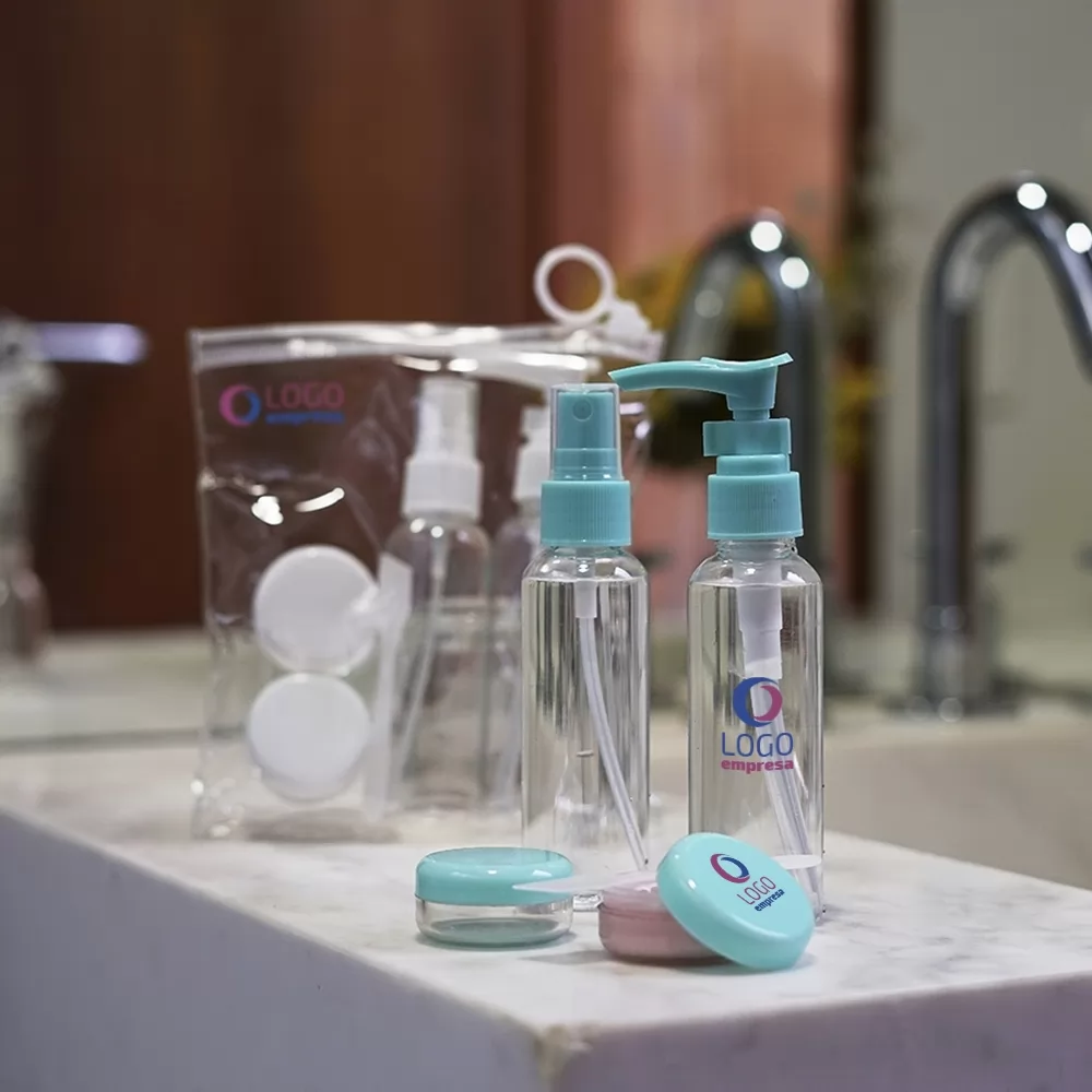 Kit Viagem 5 Peças Personalizado Kit Viagem 5 Peças Personalizado