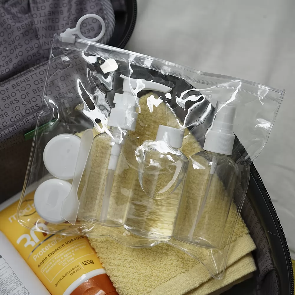 Kit Viagem 6 Peças Personalizado Kit Viagem 6 Peças Personalizado