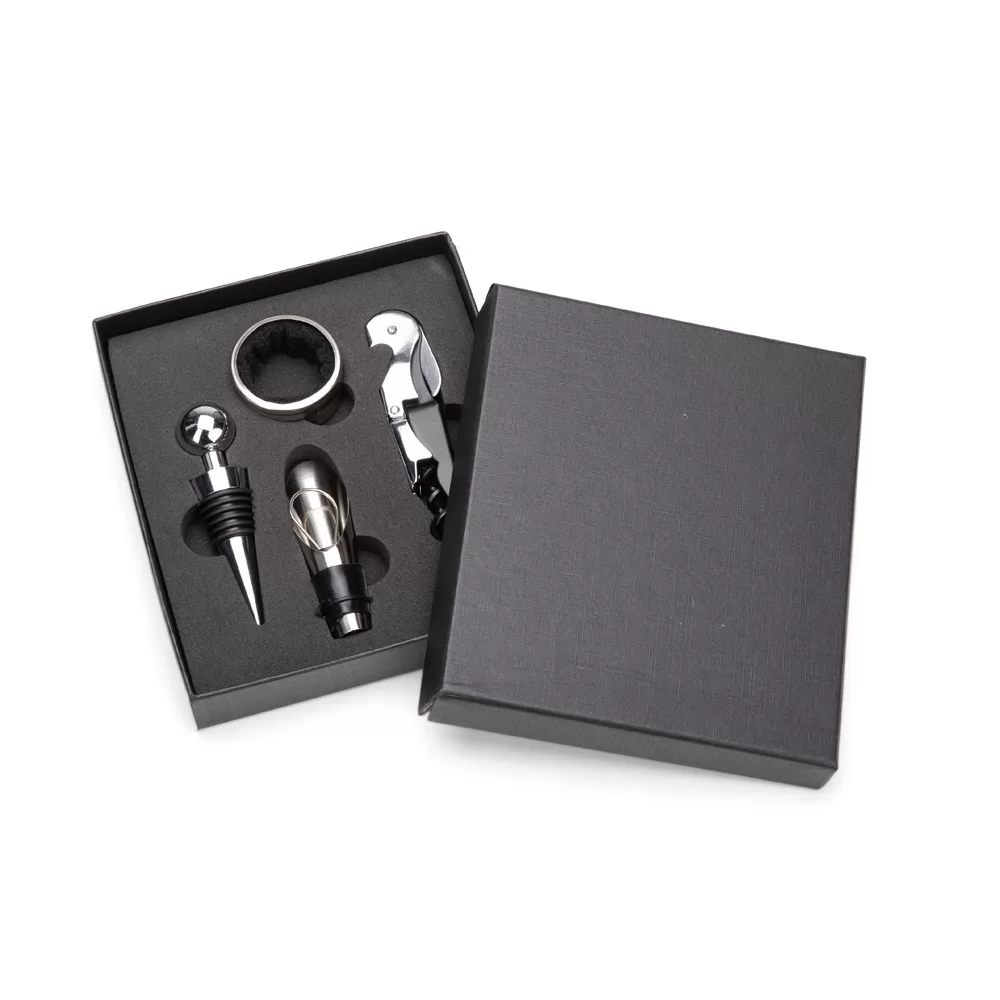 Kit Vinho 4 Peças Personalizado