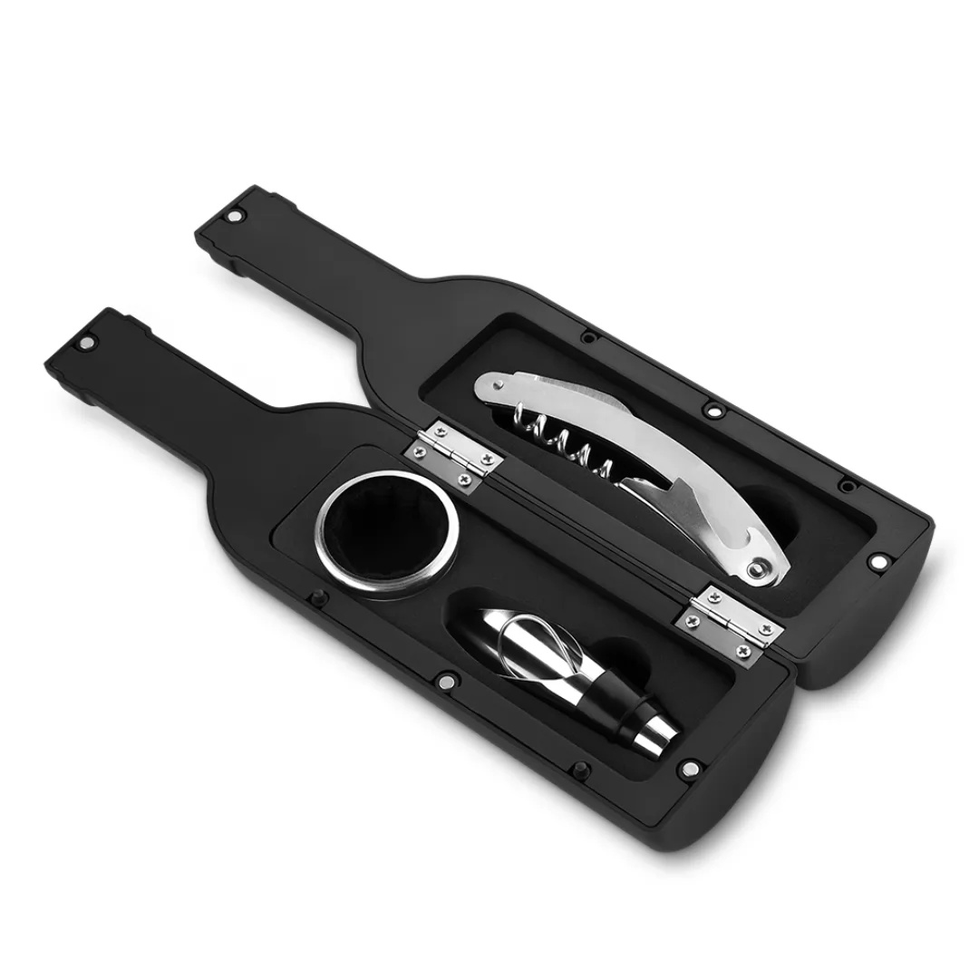 Kit Vinho 4 Peças Personalizado Kit Vinho 4 Peças Personalizado