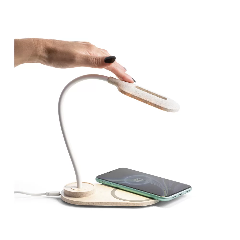 Luminária de mesa com carregador wireless Personalizada Luminária de mesa com carregador wireless Personalizada