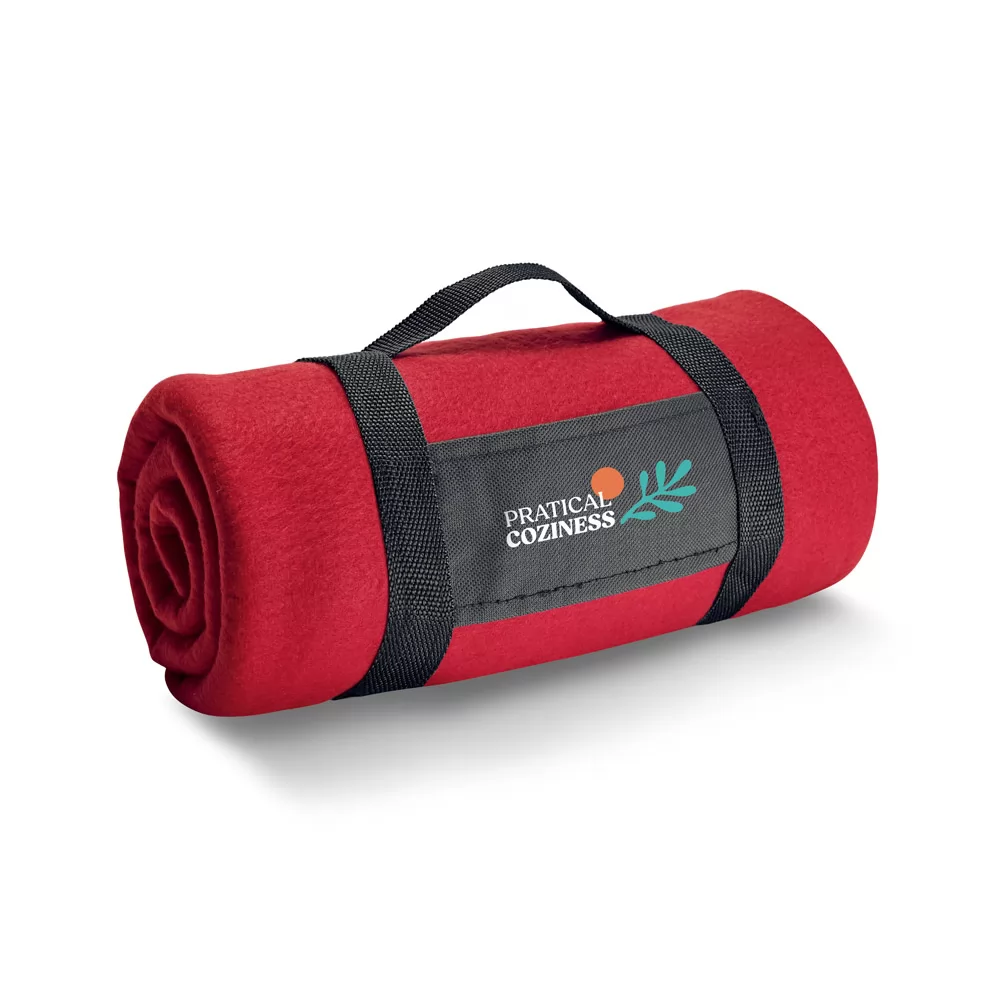 Manta polar (180 g/m²) com alça amovível Personalizada