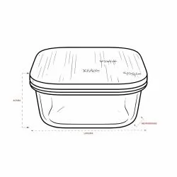 MARMITA VIDRO 250 ML - 19160 Personalizada