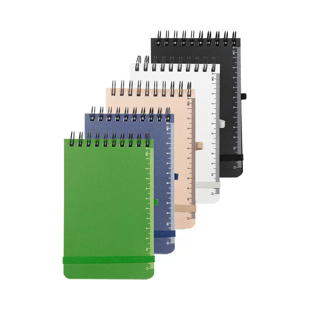 Mini bloco de anotações em pp reciclável Personalizado Mini bloco de anotações em pp reciclável Personalizado