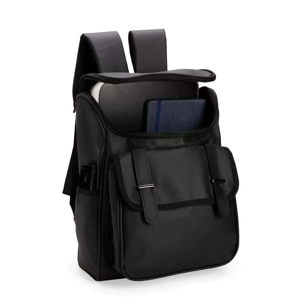 Mochila Couro Sintético 18 Litros Personalizada Mochila Couro Sintético 18 Litros Personalizada