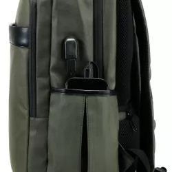 Mochila Couro Sintético USB 21 Litros Personalizada