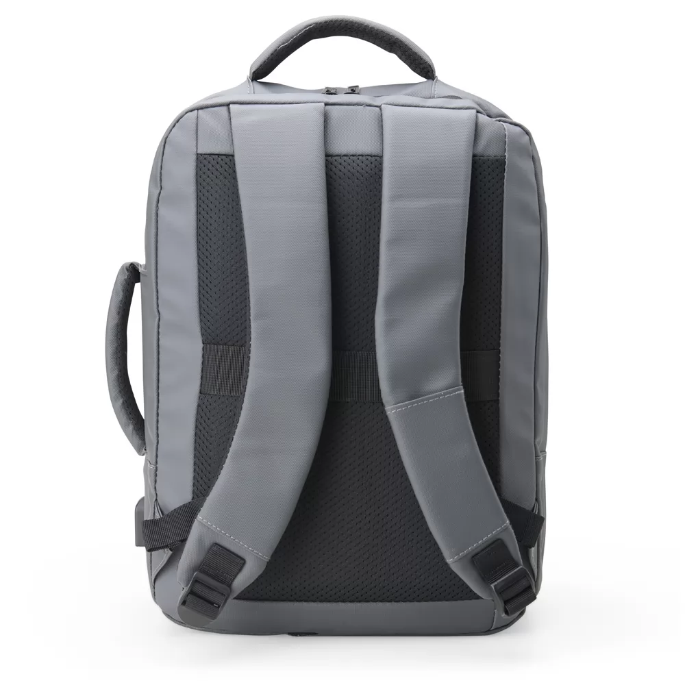 Mochila Couro Sintético USB 23 Litros Personalizada Mochila Couro Sintético USB 23 Litros Personalizada