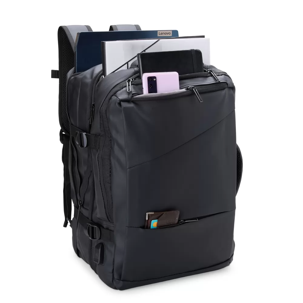 Mochila de Couro Sintético 36 Litros Personalizada Mochila de Couro Sintético 36 Litros Personalizada