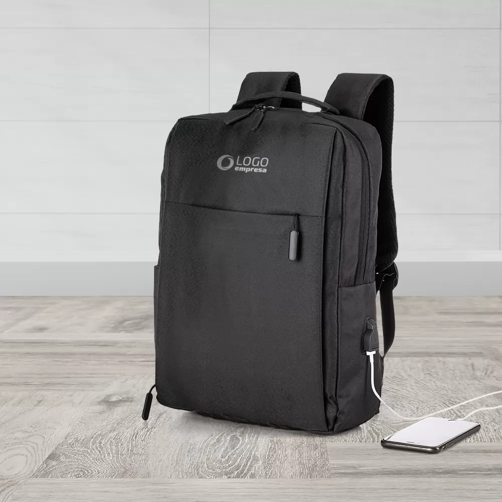 Mochila de Nylon 31L USB Personalizada Mochila de Nylon 31L USB Personalizada