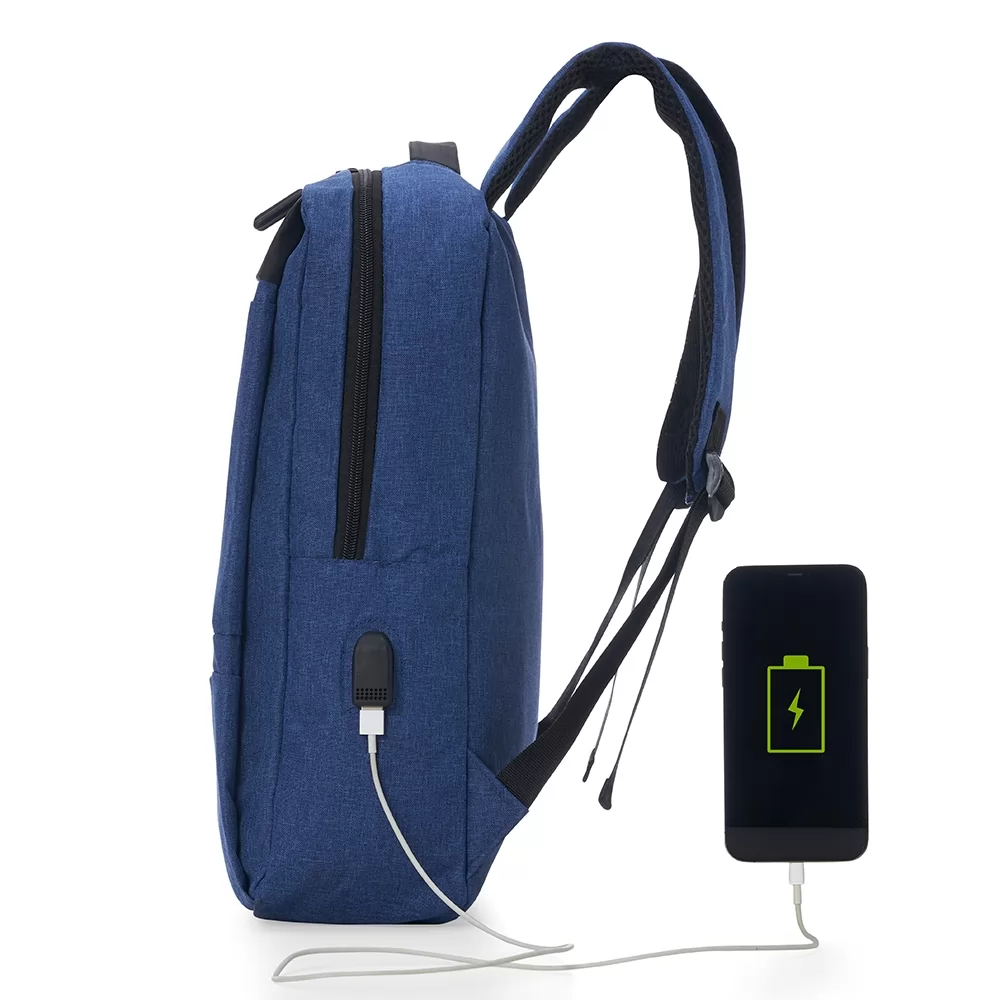 Mochila de Nylon USB 18L Personalizada Mochila de Nylon USB 18L Personalizada