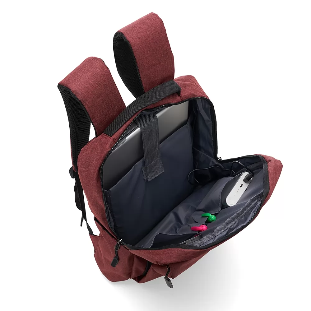 Mochila de Nylon USB 18L Personalizada Mochila de Nylon USB 18L Personalizada
