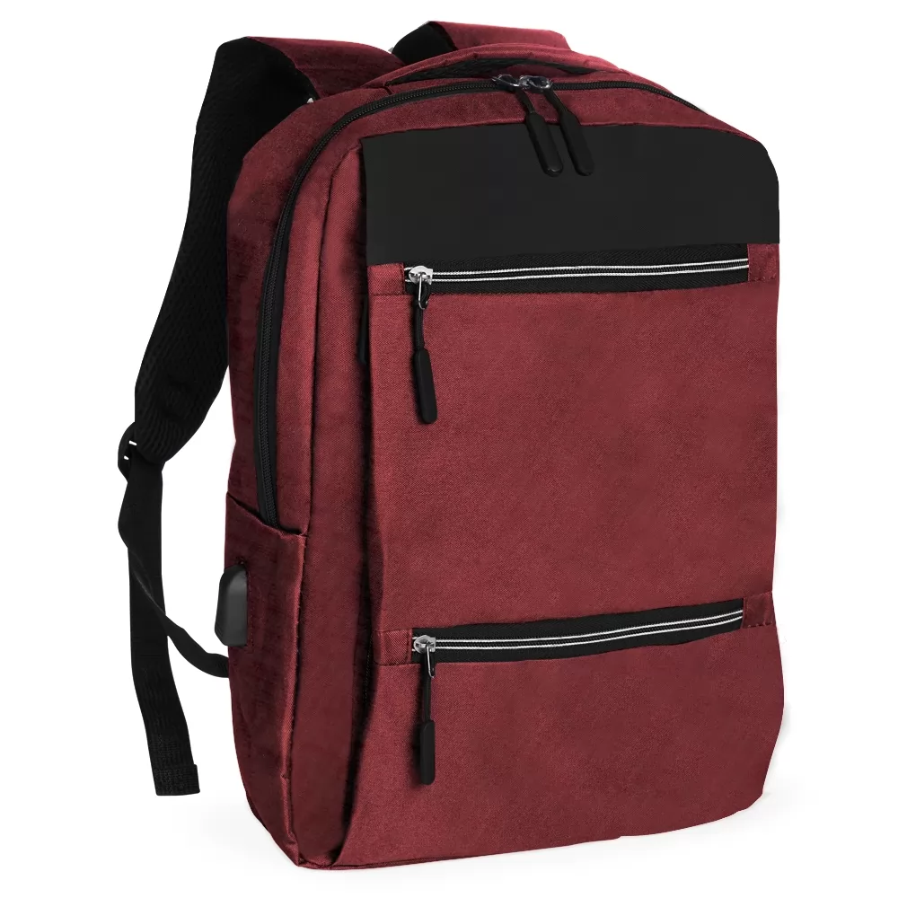 Mochila de Nylon USB 20L Personalizada Mochila de Nylon USB 20L Personalizada