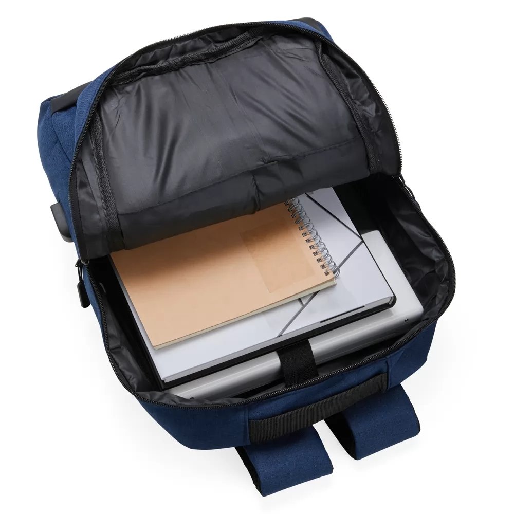 Mochila de Nylon USB 21L Personalizada Mochila de Nylon USB 21L Personalizada