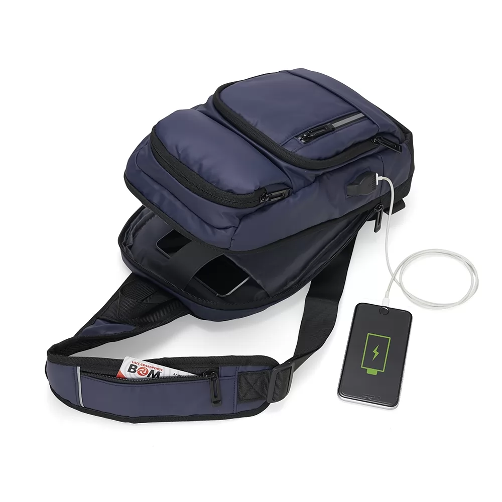 Mochila de Ombro USB Personalizada Mochila de Ombro USB Personalizada