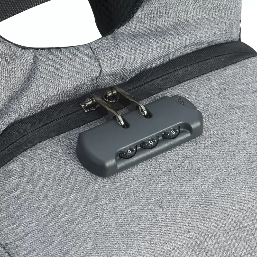 Mochila de Poliéster Anti-Furto USB com Segredo Personalizada Mochila de Poliéster Anti-Furto USB com Segredo Personalizada