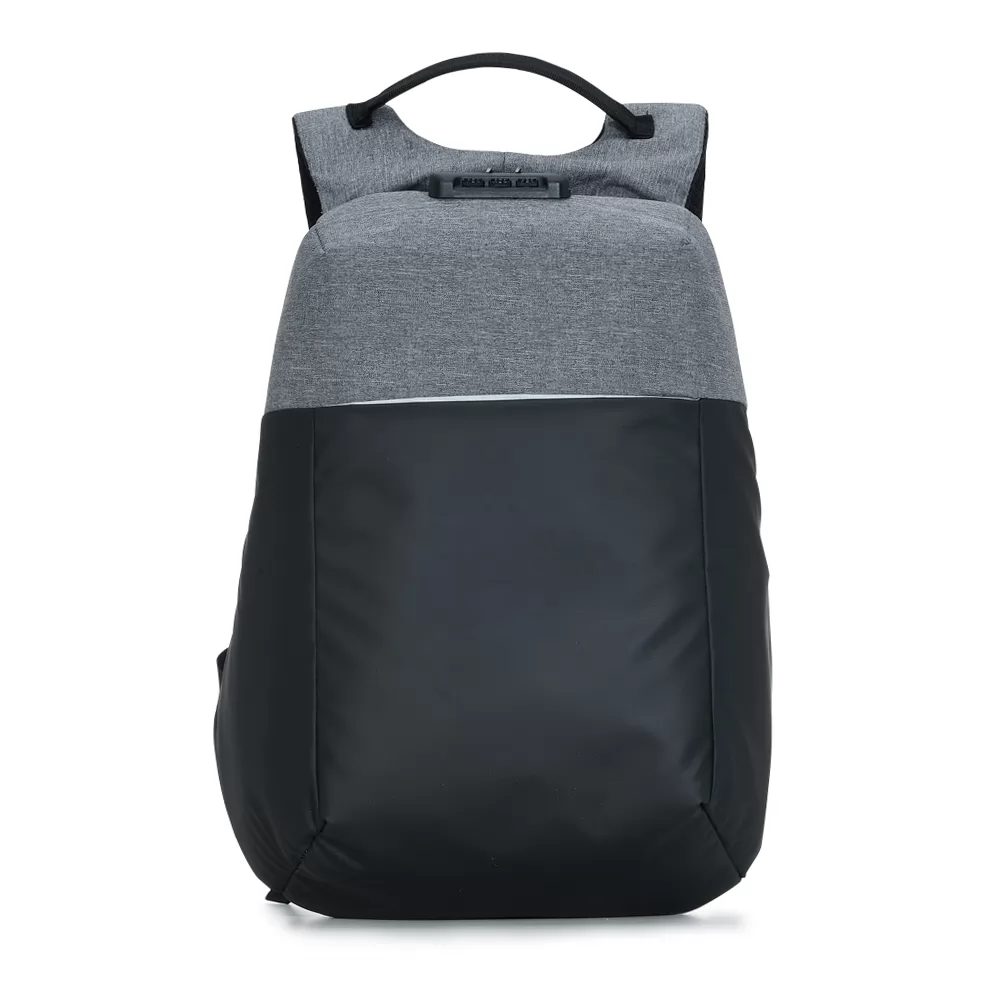 Mochila de Poliéster Anti-Furto USB com Segredo Personalizada Mochila de Poliéster Anti-Furto USB com Segredo Personalizada