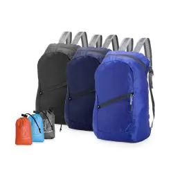 Mochila Dobrável Poliéster 14 Litros Personalizada Mochila Dobrável Poliéster 14 Litros Personalizada