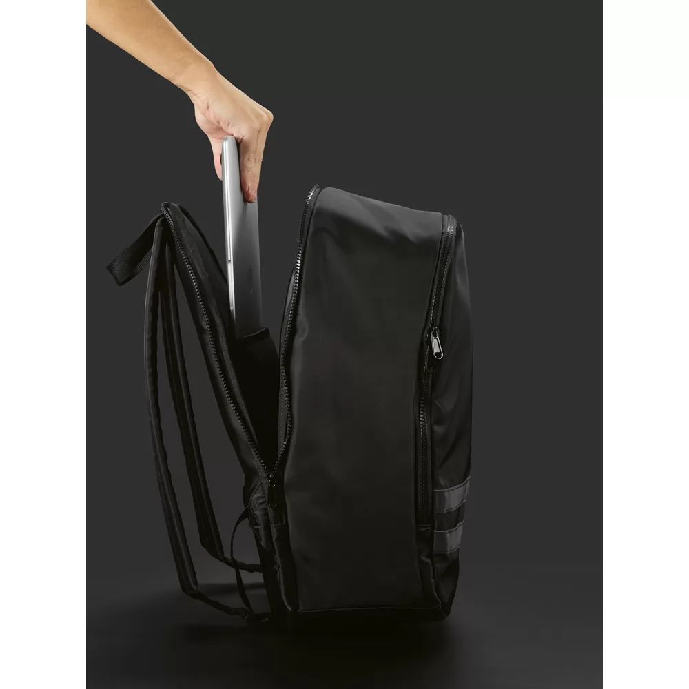 Mochila em 290T poliéster reciclado (100% rPET) Personalizada Mochila em 290T poliéster reciclado (100% rPET) Personalizada
