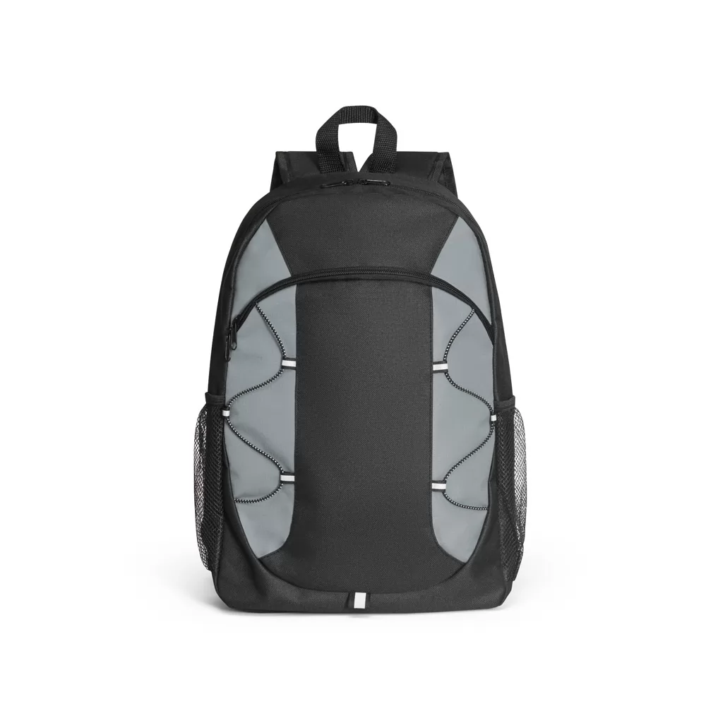 Mochila em 600D com detalhes em ripstop colorido Personalizada Mochila em 600D com detalhes em ripstop colorido Personalizada