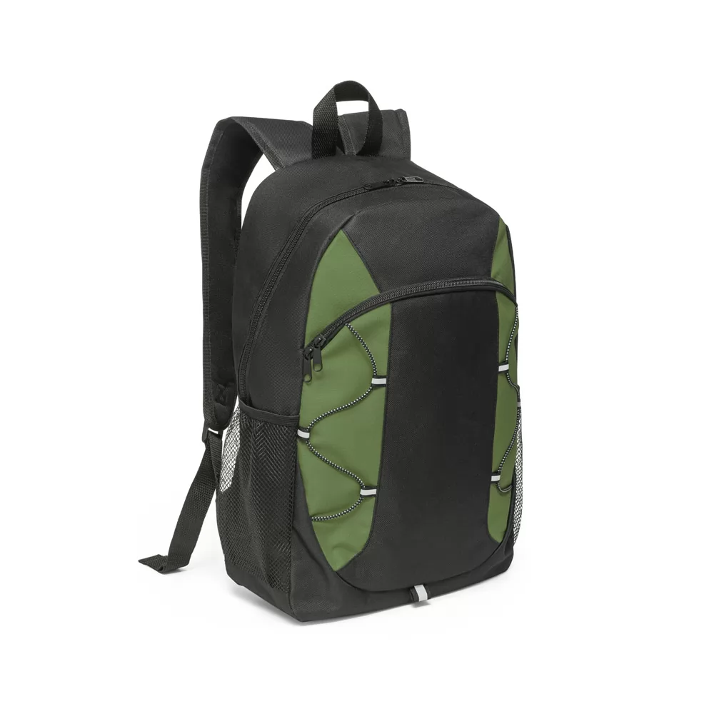 Mochila em 600D com detalhes em ripstop colorido Personalizada Mochila em 600D com detalhes em ripstop colorido Personalizada