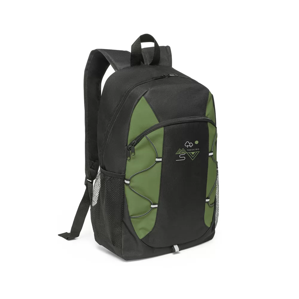 Mochila em 600D com detalhes em ripstop colorido Personalizada Mochila em 600D com detalhes em ripstop colorido Personalizada