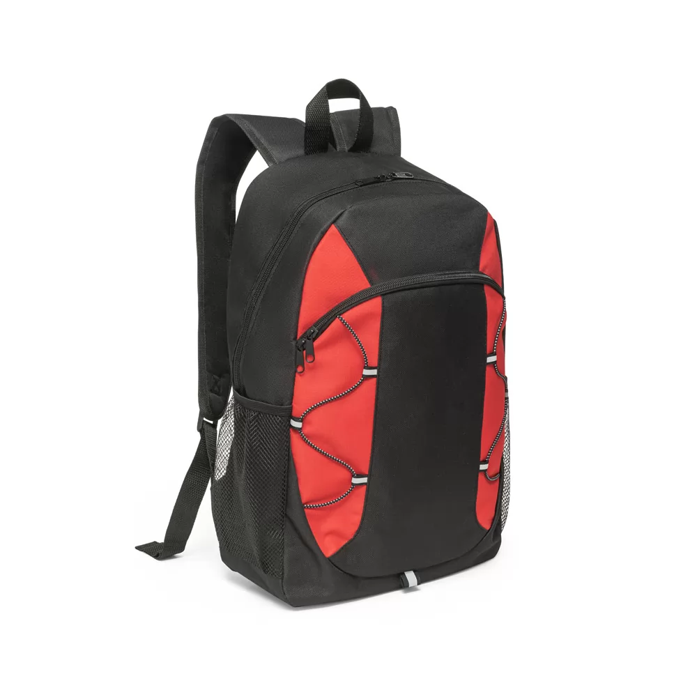 Mochila em 600D com detalhes em ripstop colorido Personalizada Mochila em 600D com detalhes em ripstop colorido Personalizada