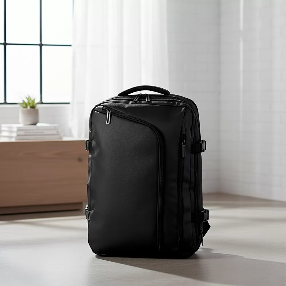 Mochila Expansível PU 28L Personalizada Mochila Expansível PU 28L Personalizada