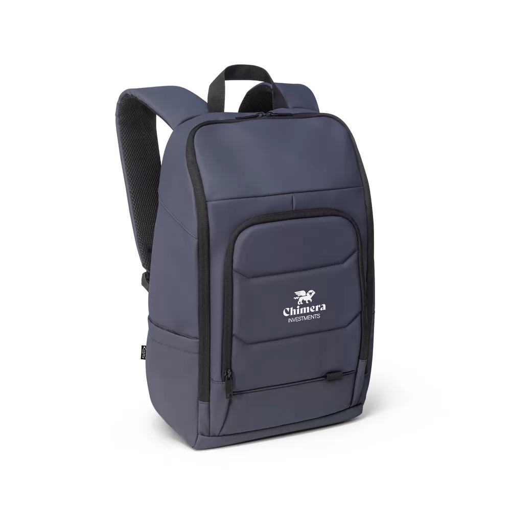 Mochila para notebook em poliéster reciclado (100% rPET) Personalizada Mochila para notebook em poliéster reciclado (100% rPET) Personalizada
