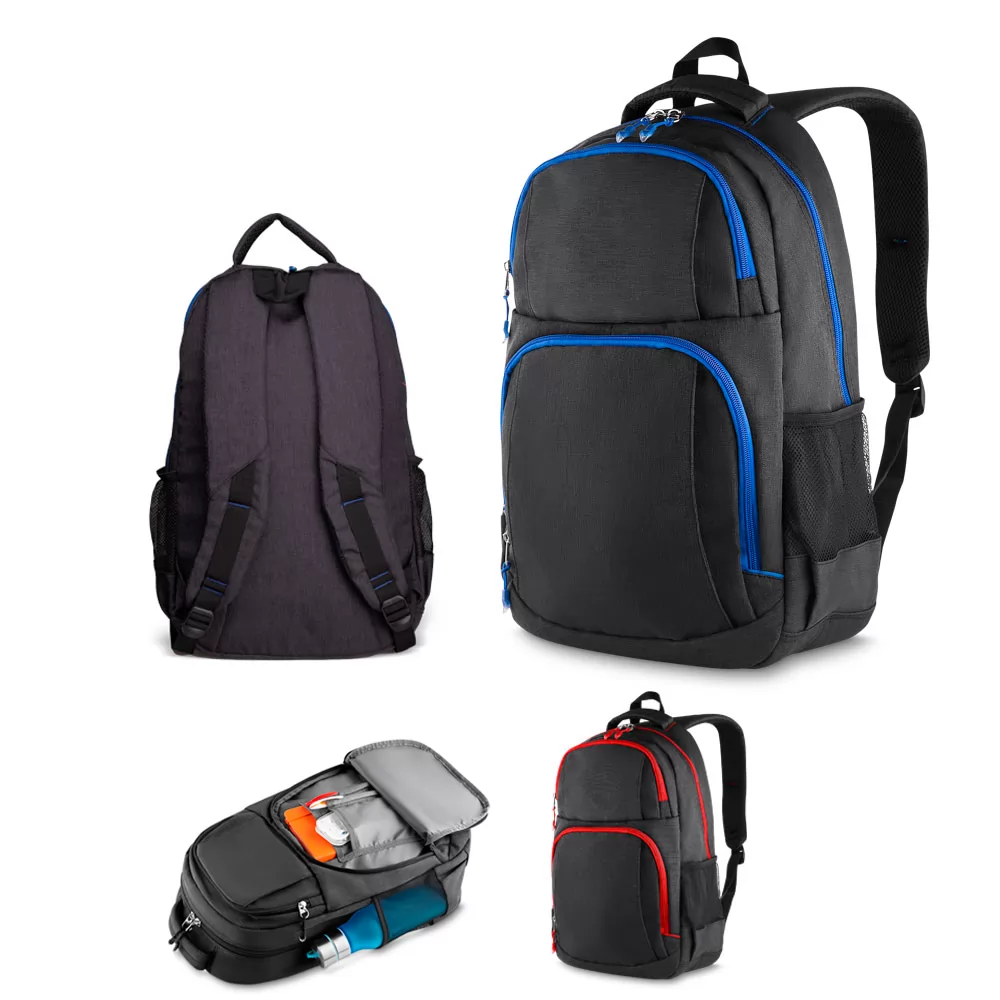 Mochila para notebook em tecido poliéster Personalizada Mochila para notebook em tecido poliéster Personalizada