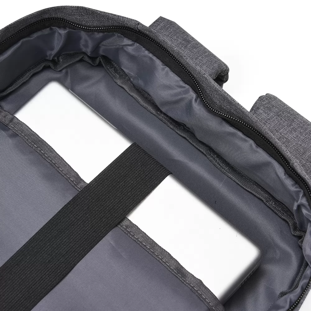 Mochila Poliéster com Bloqueador RFID Personalizada Mochila Poliéster com Bloqueador RFID Personalizada