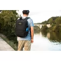 Mochila Porta Notebook 17,3 Polegadas em Poliéster Reciclado Personalizada Mochila Porta Notebook 17,3 Polegadas em Poliéster Reciclado Personalizada