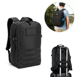 Mochila Porta Notebook 17,3 Polegadas em Poliéster Reciclado Personalizada Mochila Porta Notebook 17,3 Polegadas em Poliéster Reciclado Personalizada