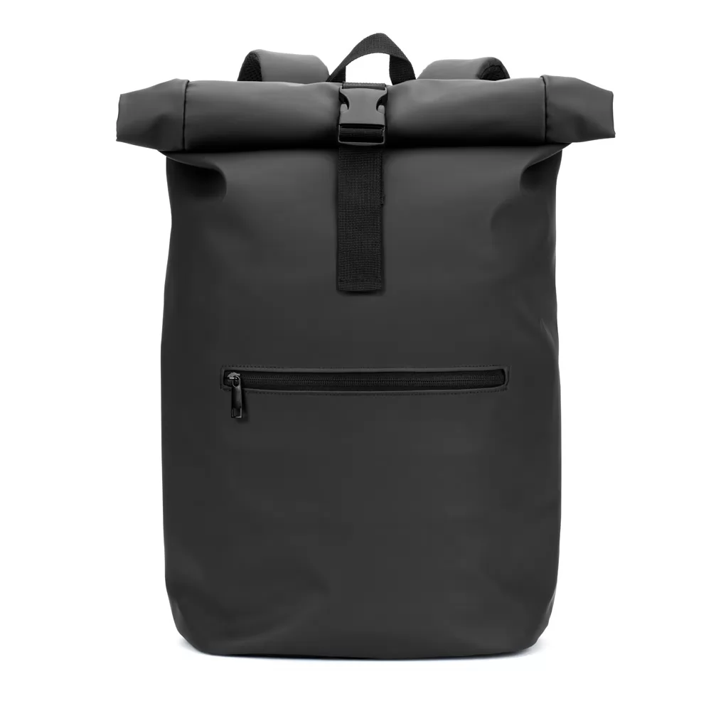 Mochila Roll Up em Poliéster Reciclado Personalizada