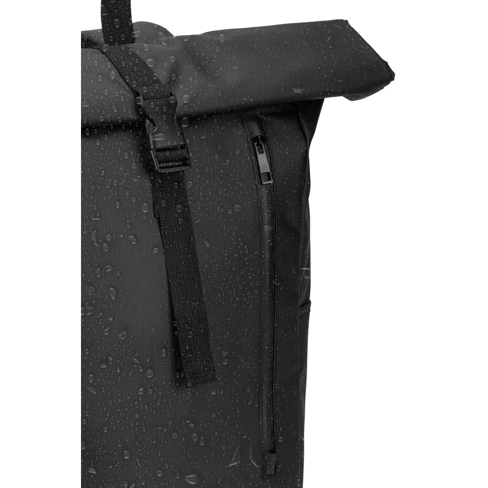 Mochila Roll Up em Poliéster Reciclado Personalizada