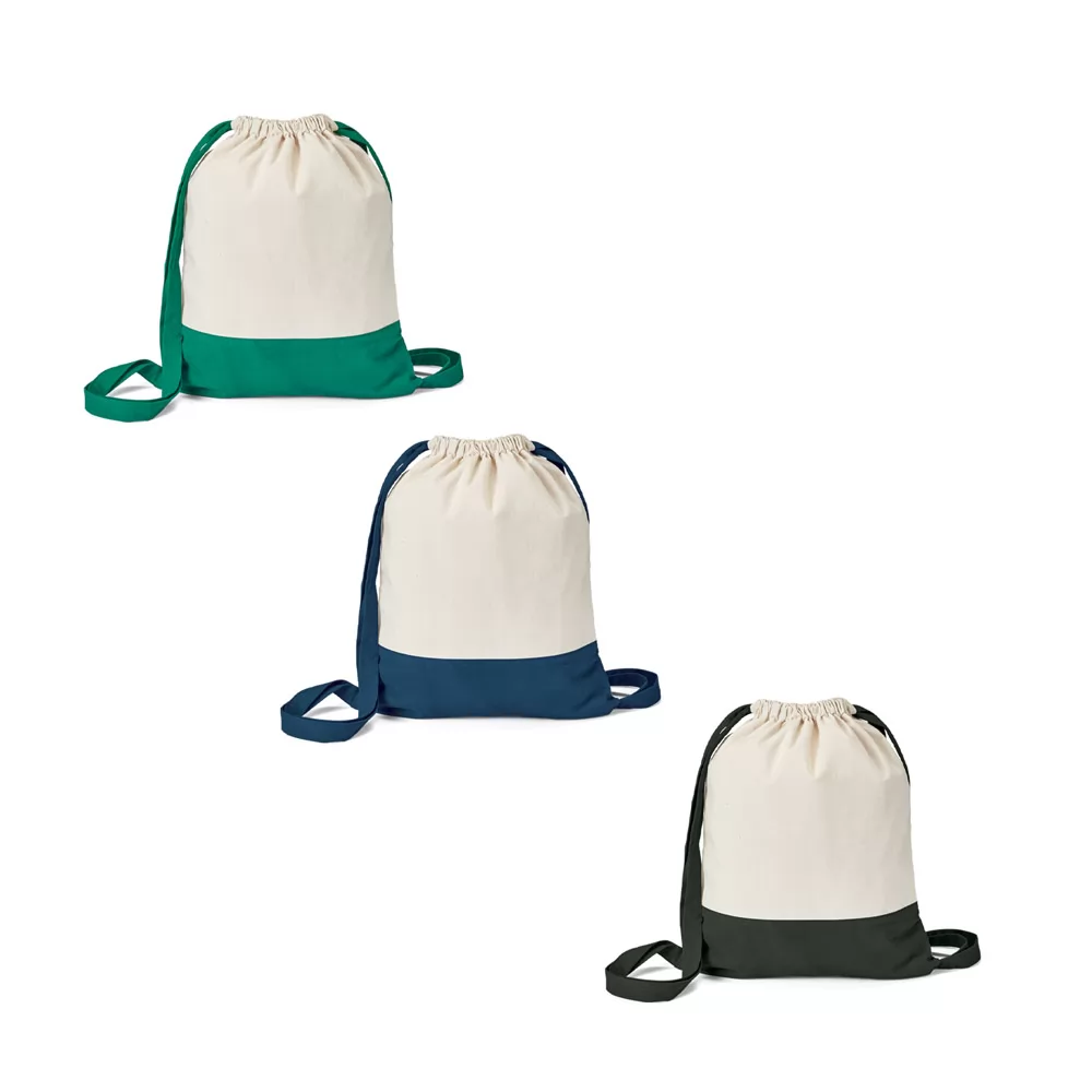 Mochila Saco 100% Algodão Personalizada Mochila Saco 100% Algodão Personalizada